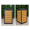 ZABUDOWA ŚMIETNIKOWA 1x240L kolor DREWNO